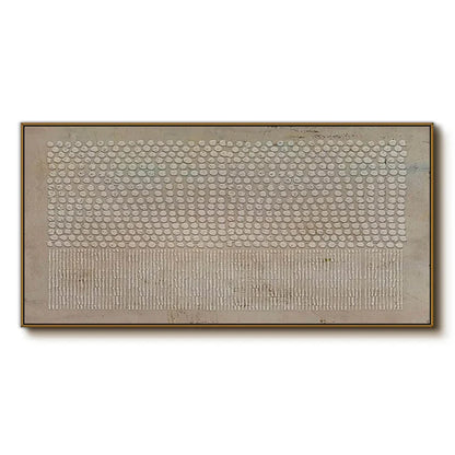 Wabi Sabi Geometric Wall Art / Beige