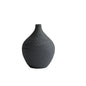 Emi Modern Ceramic Vase / Black 15.5cm
