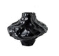 Asymmetric Ceramic Vase / Black