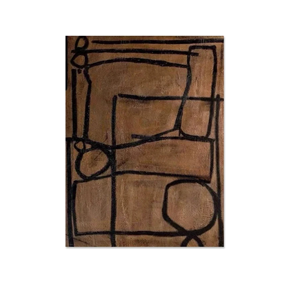 Wabi Sabi Abstract Painting