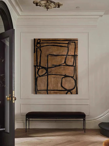 Wabi Sabi Abstract Painting