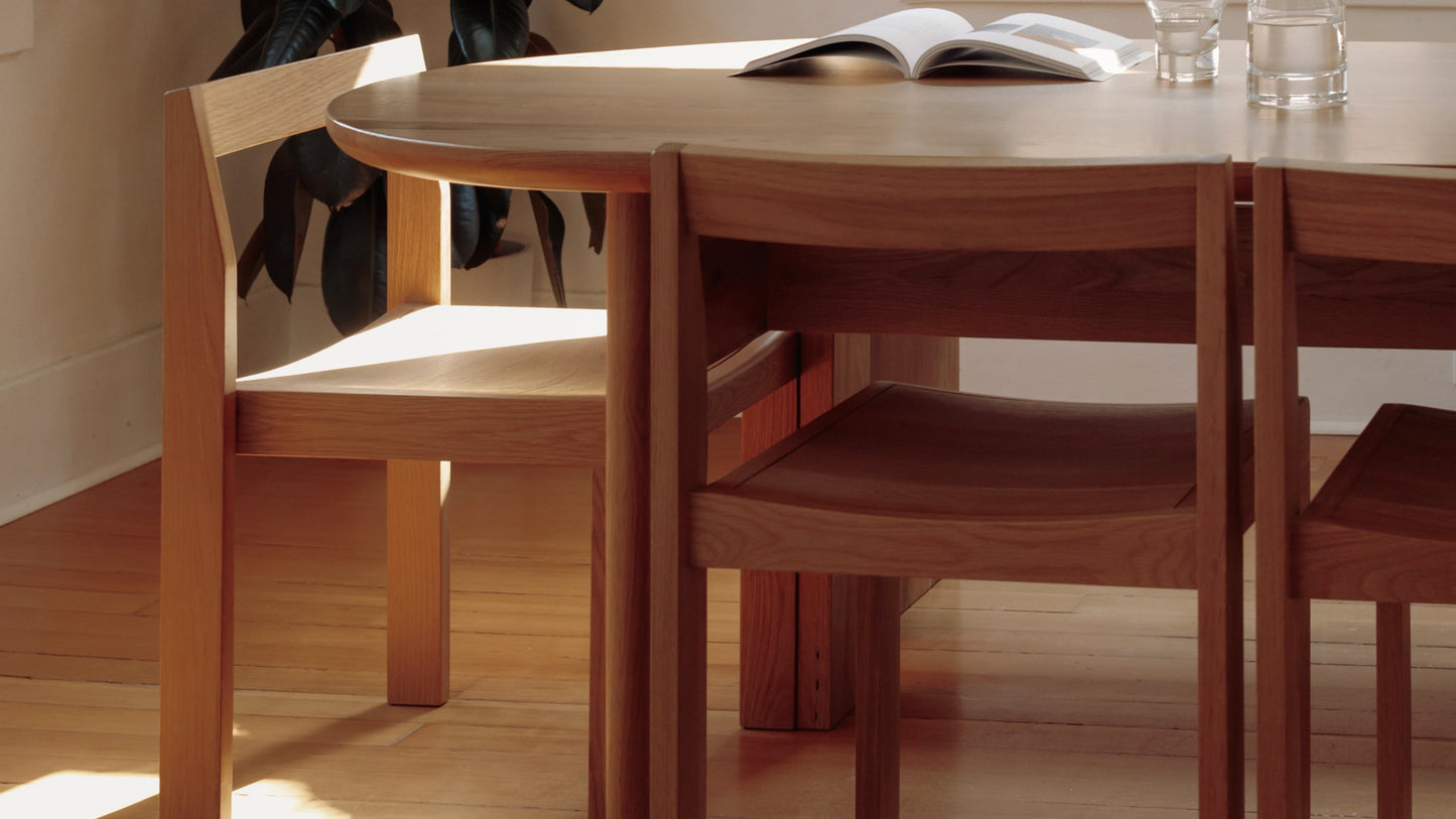 Plane Dining Chair (Set of Two), Oak