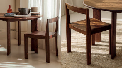 Plane Dining Chair (Set of Two), American Walnut