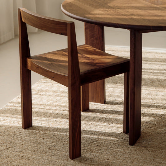 Plane Dining Chair (Set of Two), American Walnut