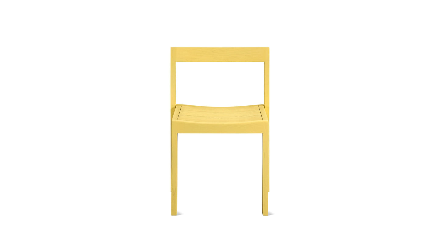 Plane Dining Chair (Set of Two), Lemon