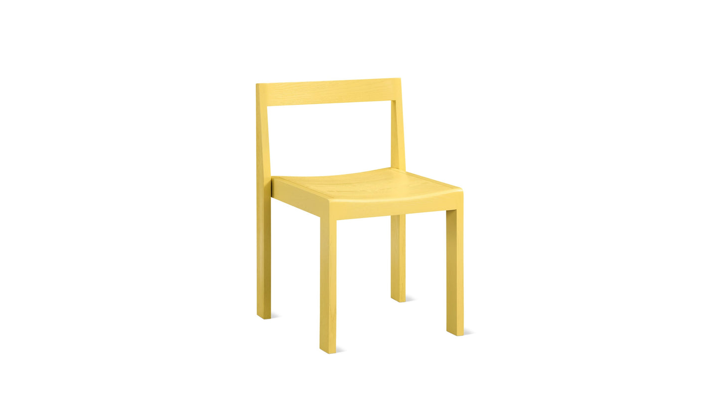 Plane Dining Chair (Set of Two), Lemon