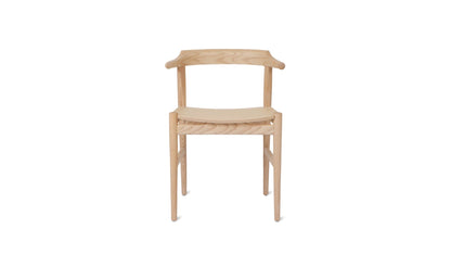 Tuck In Dining Chair, Wood Seat, Ash
