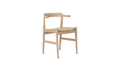 Tuck In Dining Chair, Wood Seat, Ash