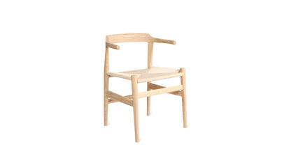 Tuck In Dining Chair, Natural Papercord Seat, Ash