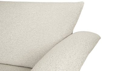 Pillow Talk Lounge Chair, Warm Frost