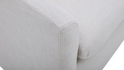 Sink In Swivel Lounge Chair, Pearl