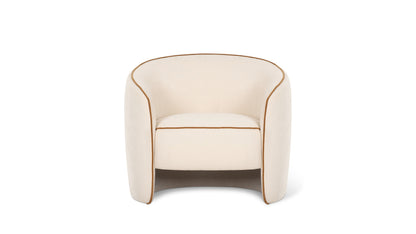 In the Groove Lounge Chair, Almond