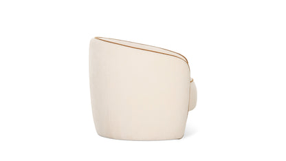 In the Groove Lounge Chair, Almond