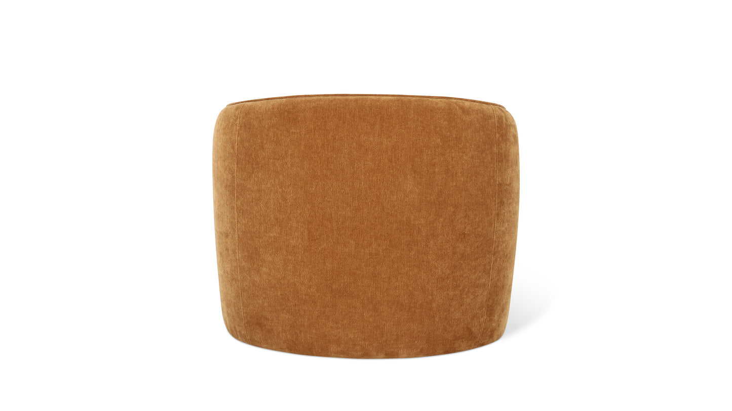 In the Groove Lounge Chair, Caramel