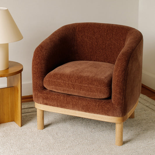 Smooth Moves Lounge Chair, Toffee