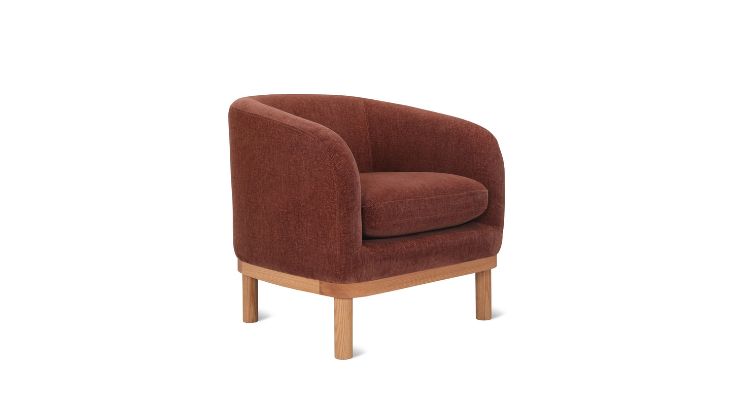Smooth Moves Lounge Chair, Toffee