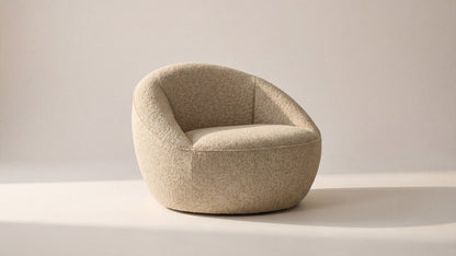 Round Trip Swivel Lounge Chair, Barley