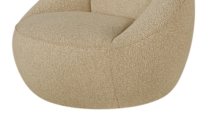 Round Trip Swivel Lounge Chair, Barley