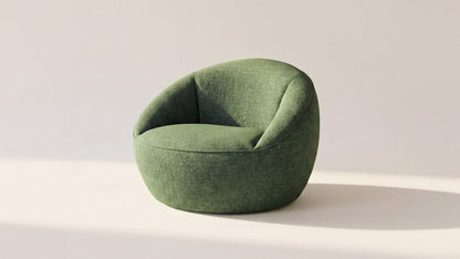 Round Trip Swivel Lounge Chair, Loden