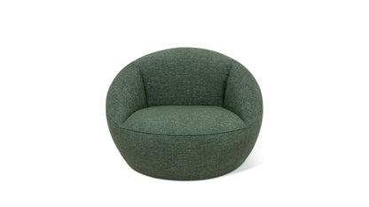 Round Trip Swivel Lounge Chair, Loden