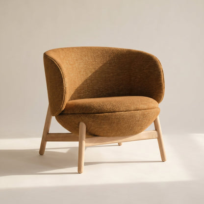 Happy Place Lounge Chair, Oak, Autumn