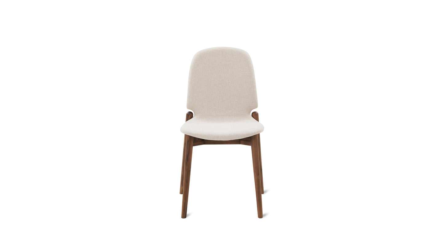 Dine In Dining Chair (Set of Two), Walnut/Dune