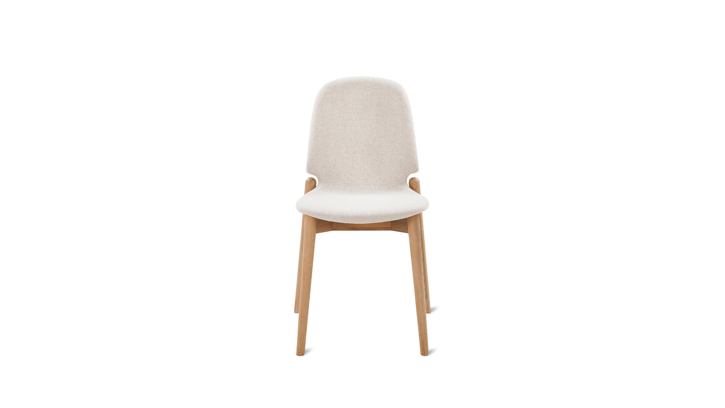 Dine In Dining Chair (Set of Two), Oak/Dune