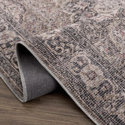 Greenpoint Dusty Blue Washable Rug