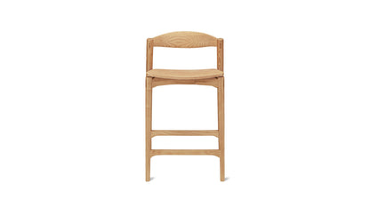 Haven Counter Stool, Stained Oak