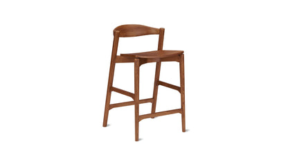 Haven Counter Stool, Stained Walnut