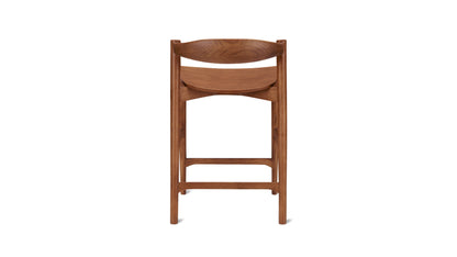 Haven Counter Stool, Stained Walnut
