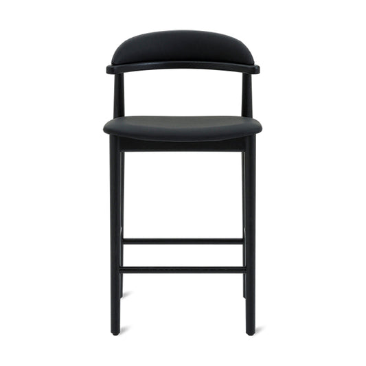 Count On Me Counter Stool, Black Oak, Black Seat