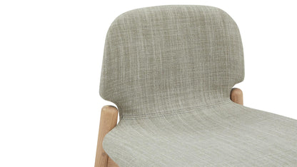 Dine In Counter Stool, Oak/Taupe