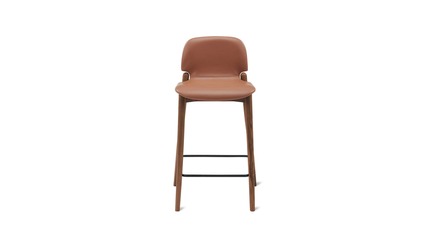 Dine In Counter Stool, Walnut/Pecan