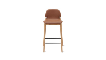 Dine In Counter Stool, Oak/Pecan