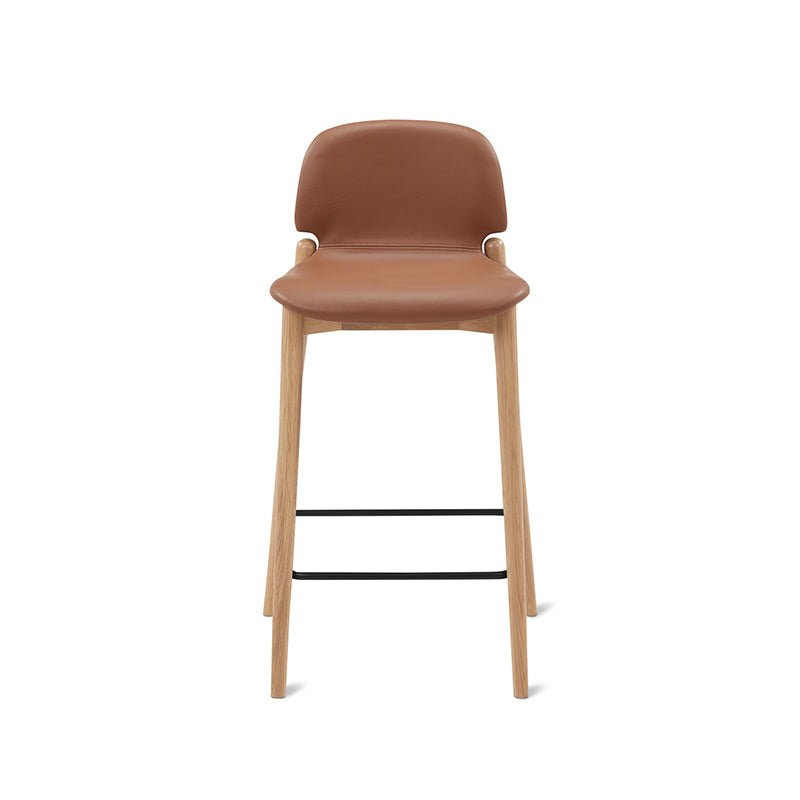 Dine In Counter Stool, Oak/Pecan