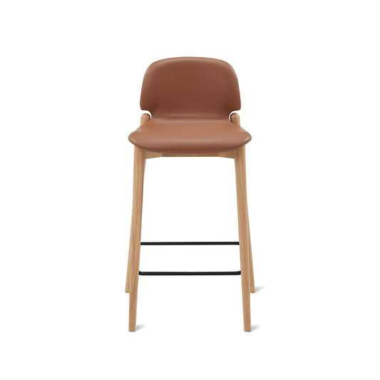Dine In Counter Stool, Oak/Pecan