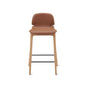 Dine In Counter Stool, Oak/Pecan
