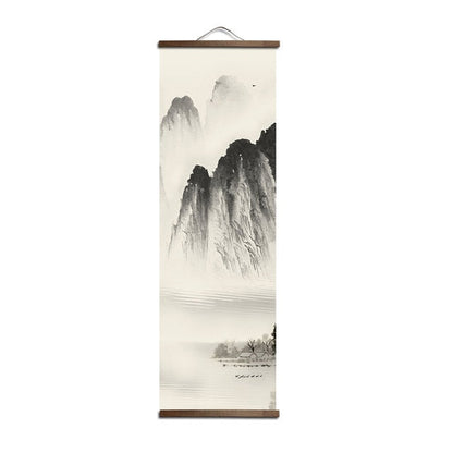 Japanese Landscape Scroll Art / Canvas III
