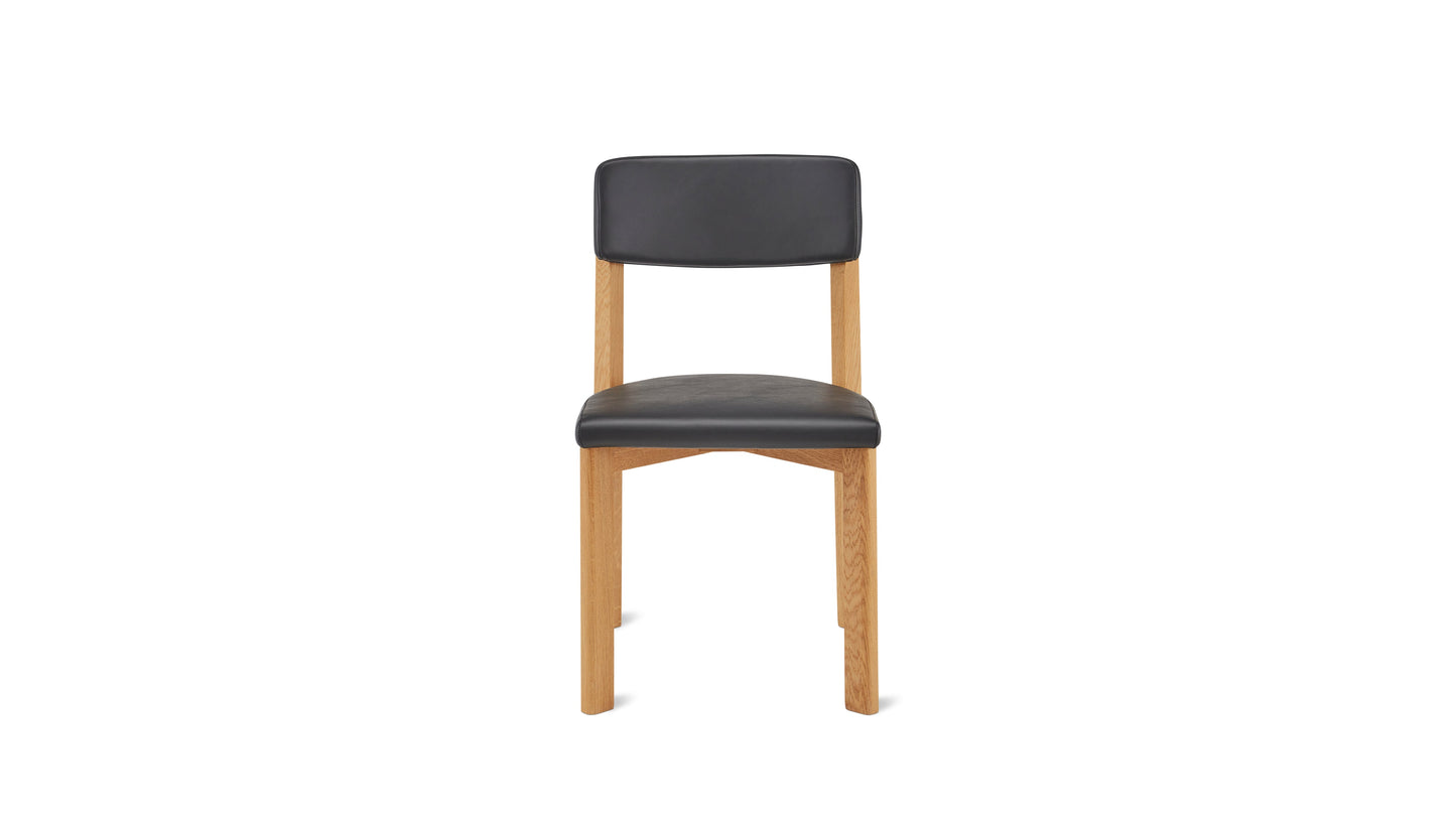Frame Dining Chair, Oak, Caviar