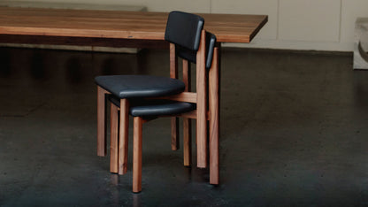 Frame Dining Chair, Oak, Caviar