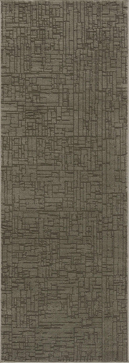 Leanna Green Washable Area Rug