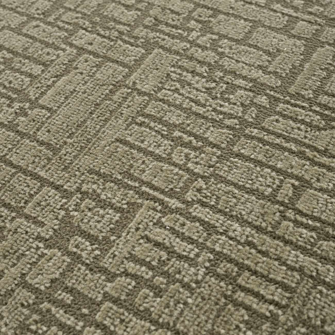 Leanna Green Washable Area Rug