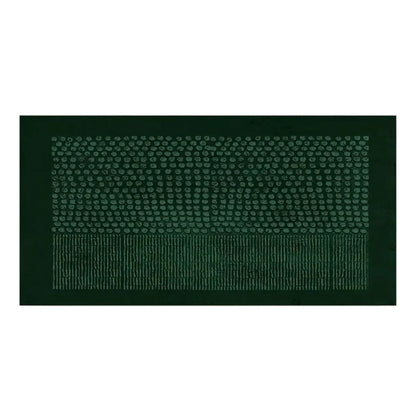 Wabi Sabi Geometric Wall Art / Dark Green