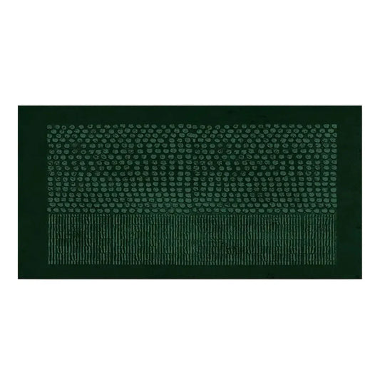 Wabi Sabi Geometric Wall Art / Dark Green
