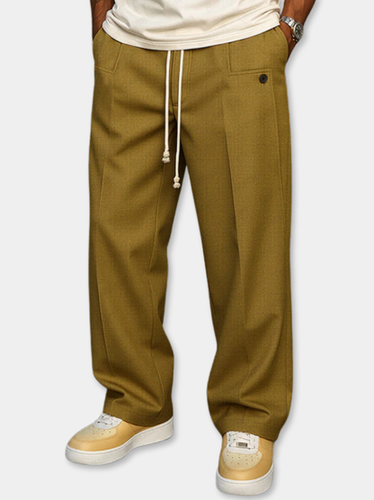 Novaro | Pantaloni eleganti con coulisse