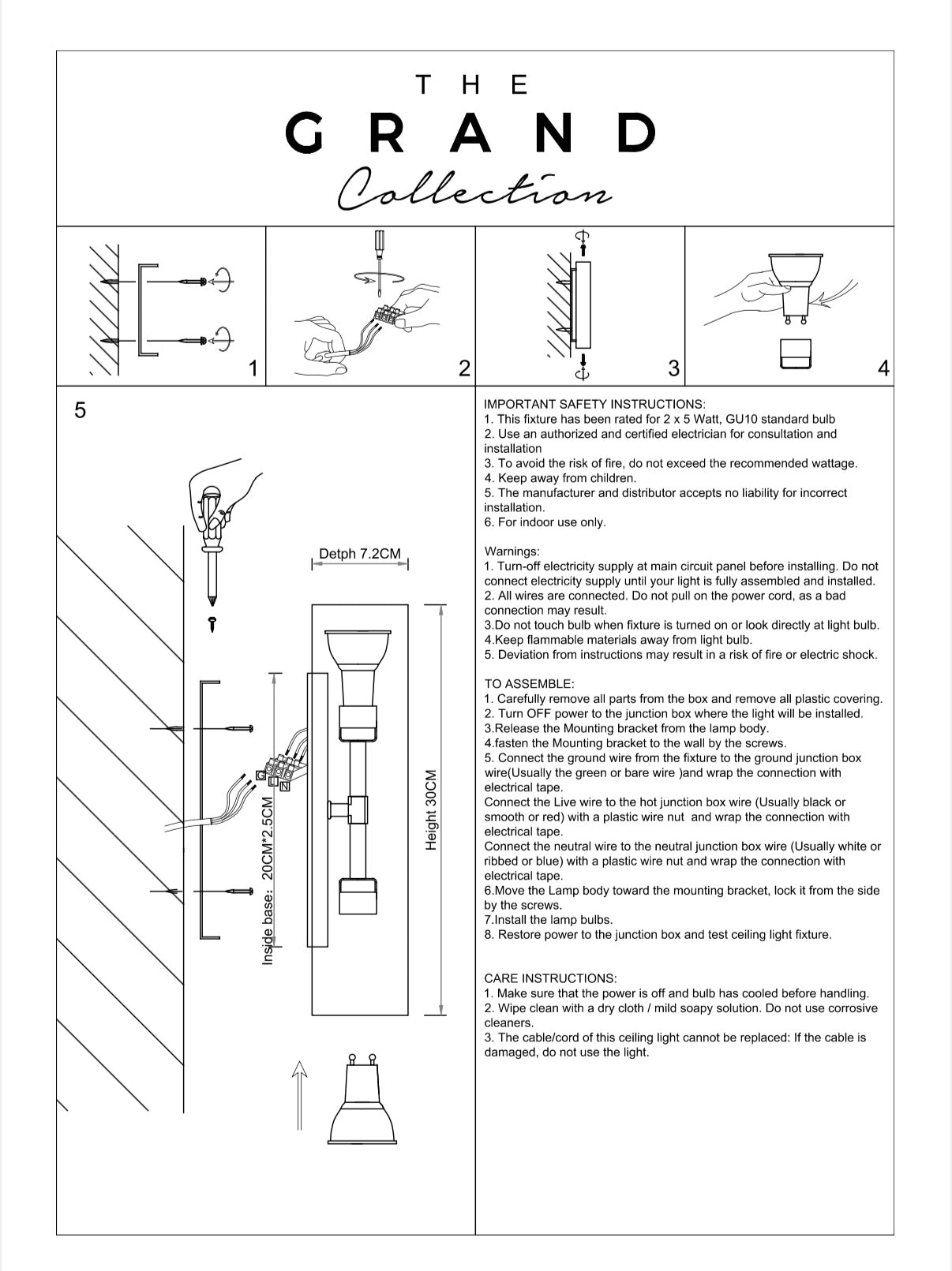 TUBES Wall Light