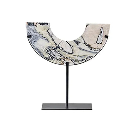 Arched Marble Ornament / Natural