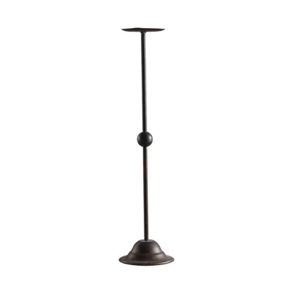 Tall Vintage Iron Candle Holders