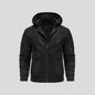 LANCE™|GIACCA IN PELLE CON CAPPUCCIO